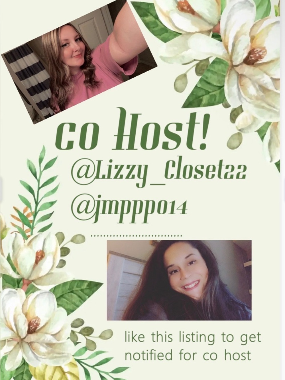 Co Host Flyer - Please Like & Share